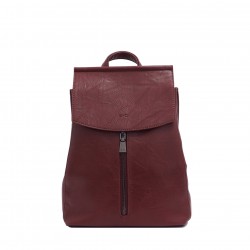 Chloe Convertible Backpack - Wine Red 